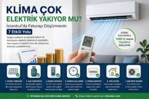 Klima için enerji tasarrufu ipuçları
